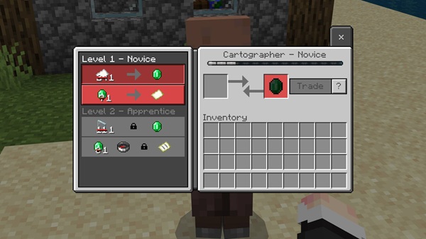 Cheapest Trades Addon mcpe bedrock