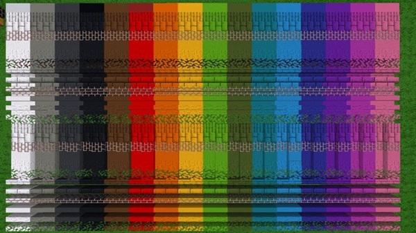 Colorful Blocks Addon minecraft