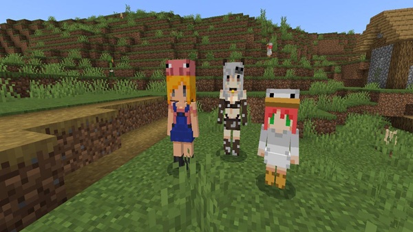 Cute Mob Models Addon mcpe bedrock