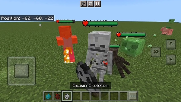 Damage & Health Indicators Addon minecraft pe