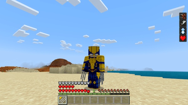 Deadpool and Wolverine Addon mcpe bedrock