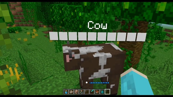 Dynamic Health Bar Addon mcpe bedrock