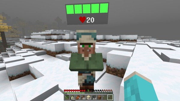 Dynamic Health Bar Addon minecraft pe