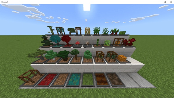 Easy Bonsai Addon minecraft