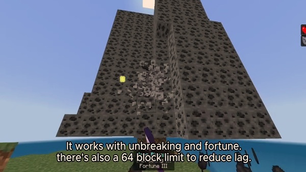 Edds’ VeinCapitator Addon mcpe bedrock