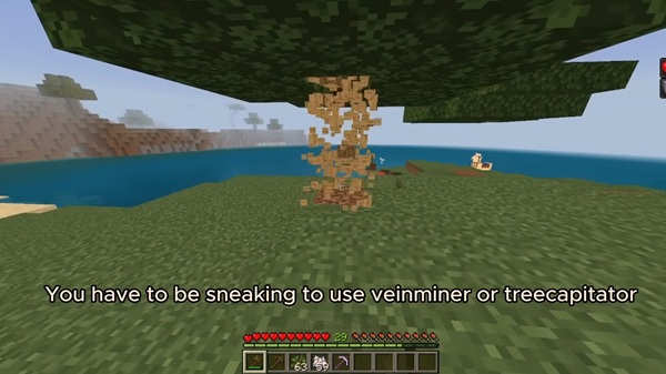 Edds’ VeinCapitator Addon minecraft pe