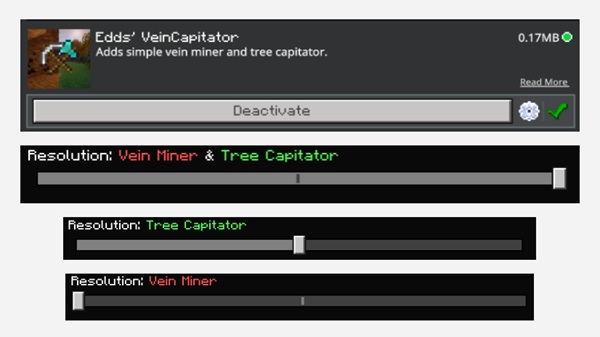 Edds’ VeinCapitator Addon minecraft
