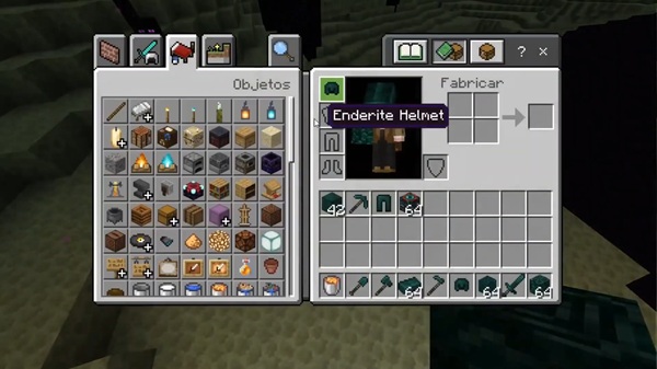 Enderite Addon mcpe bedrock