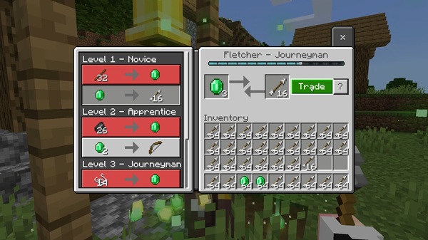 Endless Trading Addon mcpe bedrock