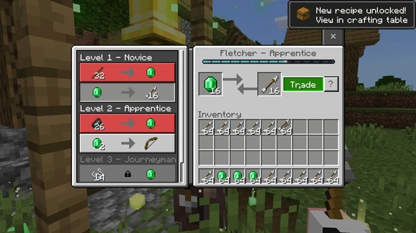 Endless Trading Addon minecraft pe
