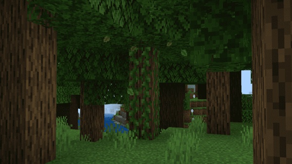 Falling Leaves Addon MCPE 3