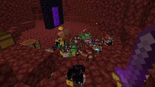 Fast and Custom Piglin Barter Addon mcpe download