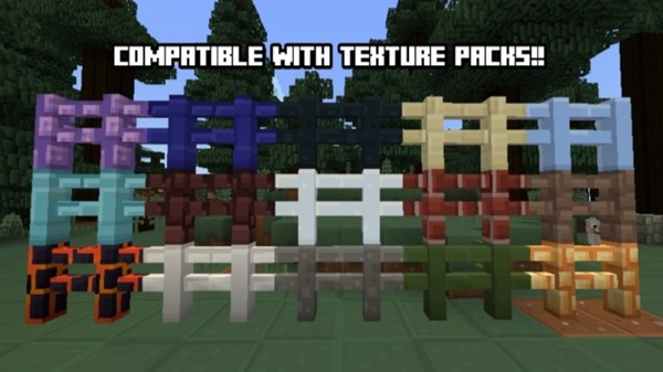 More Fences Addon minecraft pe