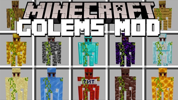 More Golems Addon mcpe download