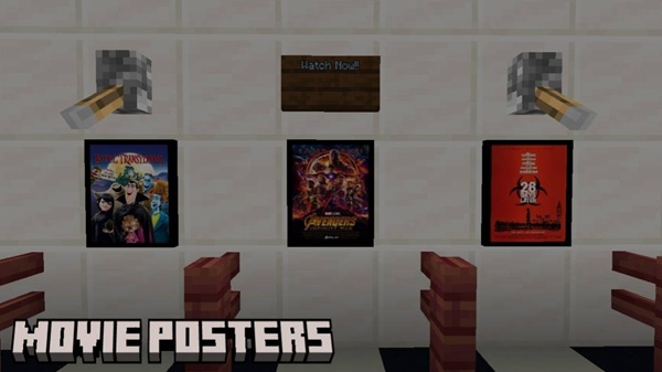 Movie Posters Addon mcpe download