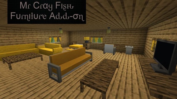 MrCrayfish’s Furniture Addon minecraft pe