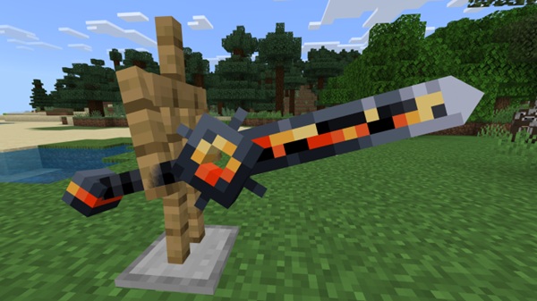 Mystical Armor and Swords Addon minecraft pe