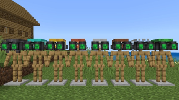 Night Glasses Addon minecraft