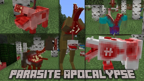 Parasite Apocalypse Addon mcpe download
