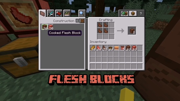 Player’s Meat Addon mcpe bedrock
