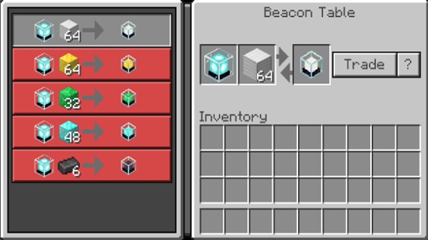 Portable Beacon Addon minecraft