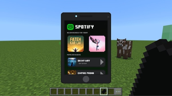 Real Working Smartphone Addon minecraft pe