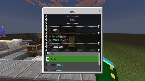 RPG Economy Addon mcpe download