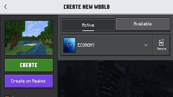 RPG Economy Addon minecraft