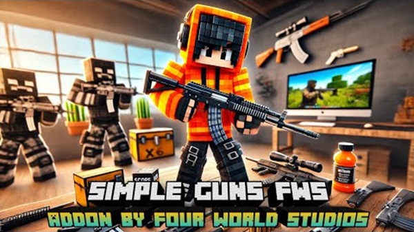 Simple Guns FWS Addon minecraft