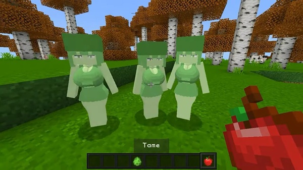 Slime Girl Addon mcpe download