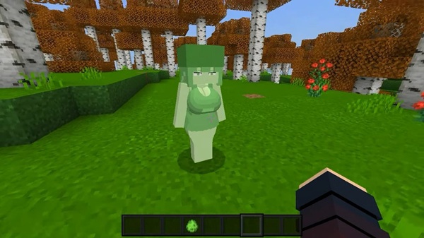 Slime Girl Addon minecraft