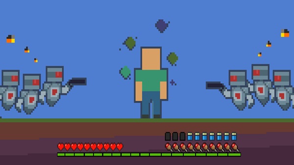 Smell Bad vs Robots Addon mcpe download