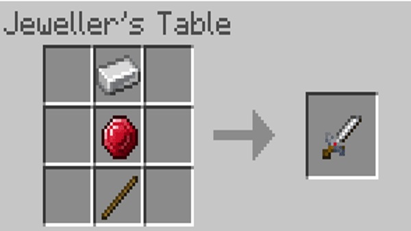 Socketed Weapons Addon mcpe bedrock