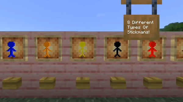 Stickman Morph Addon minecraft