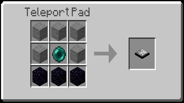 Teleport Pads Addon mcpe download