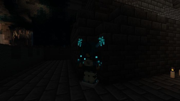 True Warden Armor Addon minecraft pe