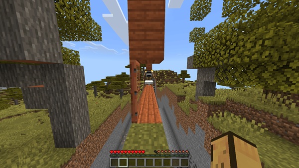 Walk Straight Line Only Pack Addon mcpe bedrock