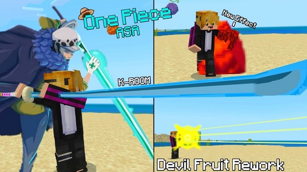 Asa’s One Piece minecraft pe