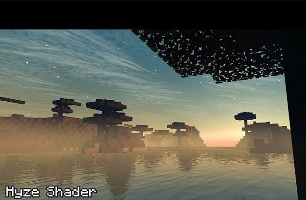 Hyze Shader mcpe download