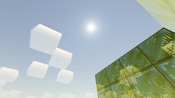 Cool Voxel Shader mcpe