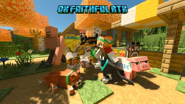 DX Faithful RTX Texture Pack minecrat