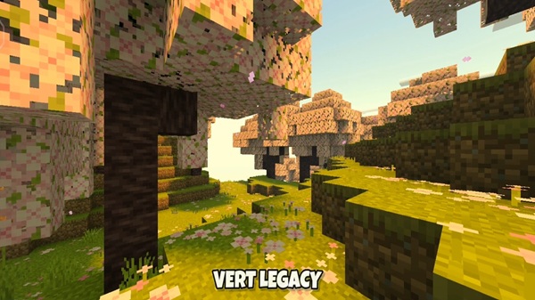 Vert Legacy Shader minecraft pe