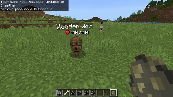 Wolf Enhanced AI mcpe