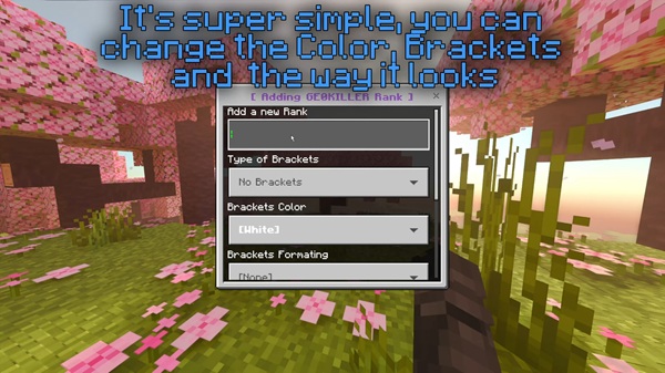 Better Chat Ranks Addon download mcpe