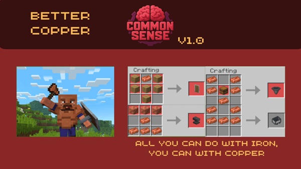 Common Sense Addon minecraft