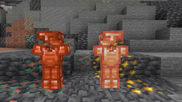 Copper Plus Addon mcpe bedrock