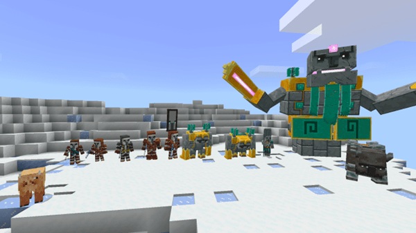 Dungeons Content Addon mcpe bedrock (2)