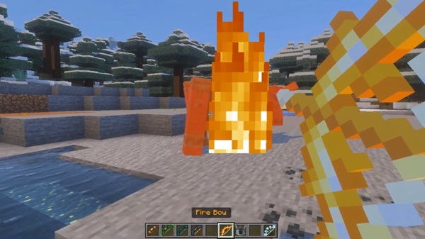 New Bows Overhaul Addon mcpe bedrock