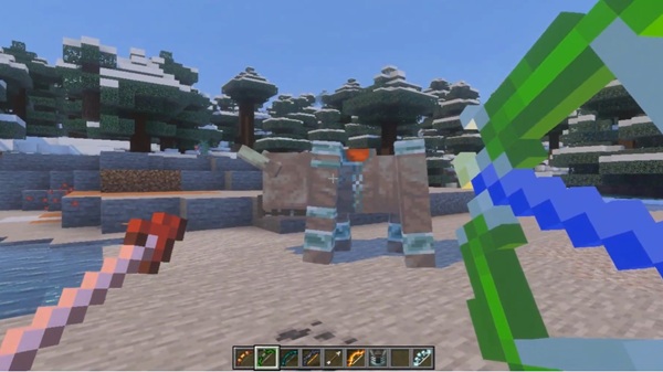 New Bows Overhaul Addon minecraft