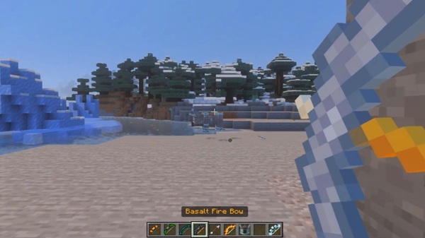 New Bows Overhaul Addon minecraft pe